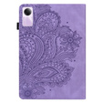 Puzdro s chlopňou pre Xiaomi Redmi Pad SE 11", flower, fialové