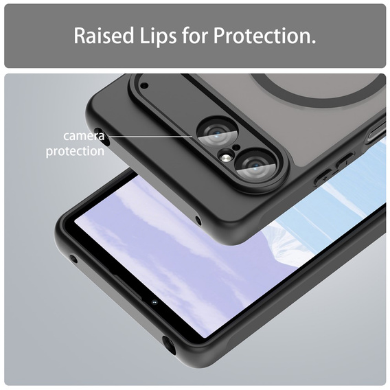 Matný obal pre MagSafe pre Sony Xperia 10 VII