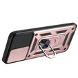 Obal na mobil pre Samsung Galaxy S22 5G, CamShield Slide, ružové rose gold