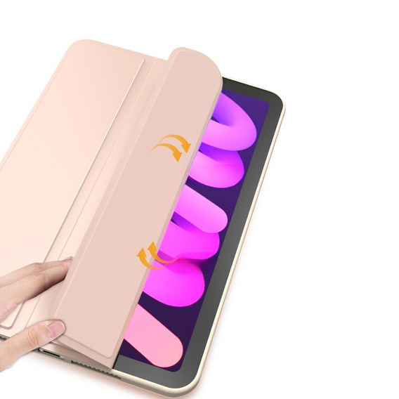 Puzdro pre iPad mini 8.3" 2021 (6 gen.) / iPad mini 8.3" 2024 (7 gen.), Smartcase, ružové