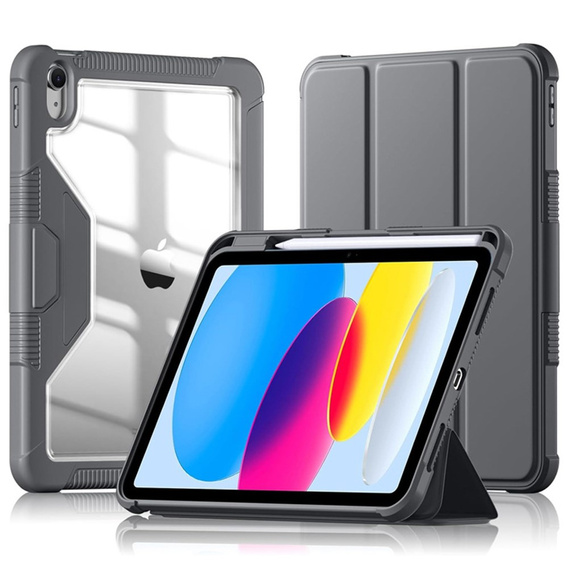 Puzdro pre iPad 11" 2025 A16 (11 gen.) / iPad 10.9" 2022 (10 gen.), Smartcase Hybrid, so slotom na stylus, ružové