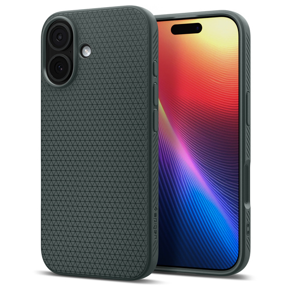 Puzdro Spigen Liquid Air pre iPhone 17, Abyss Green