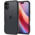 Puzdro Spigen pre iPhone 16 Plus, Ultra Hybrid, čierne + tvrdené sklo 9H