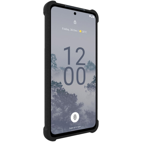 IMAK Obal na mobil pre Nokia X30 5G, Dropproof, čierne
