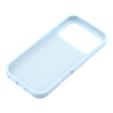 Silikónové puzdro pre iPhone 17 Pro, pre MagSafe, proti nárazom, modré