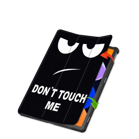 Puzdro pre Lenovo Idea Tab 11" 2025 TB336FU TB336ZU, Smartcase, s funkciou stojana, Don't Touch Me