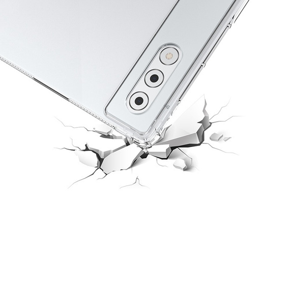 Puzdro pre Lenovo Yoga Tab Plus, silikónové, priehľadné