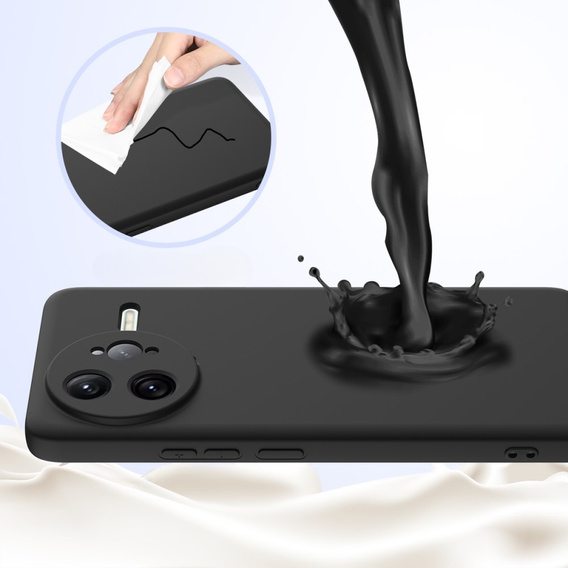 Obal na mobil pre Xiaomi Poco F7 Ultra, Silicone MagSafe, čierne