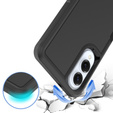 Pancierované puzdro pre Samsung Galaxy S25 Edge, Dual Shockproof, čierne