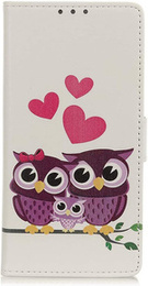 Klapkové puzdro pre Nokia 2, Wallet, Owl Family