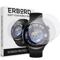 3x ERBORD Hydrogélová fólia pre Huawei Watch 4