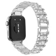 Diamantový náramok pre Xiaomi Smart Band 8 Pro, strieborný