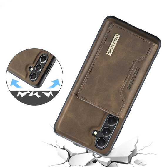 Obal na mobil pre Samsung Galaxy A56 5G, DG.MING 2in1, káva