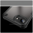 Obal na mobil pre Iphone 16E, Armor Frosted Case, čierne