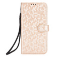 Flipové puzdro pre Motorola Moto G86 Power 5G, Wallet Rhombus, zlaté