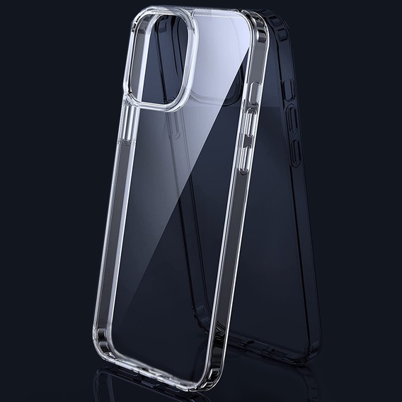 Obal na mobil pre iPhone 14 Pro, Fusion Hybrid, priehľadné