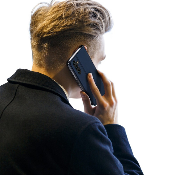 Dux Ducis Obal na mobil pre Samsung Galaxy A14 4G/5G, Skinpro, tmavomodré