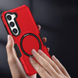 Obal na mobil pre Samsung Galaxy S23 Plus, Protective MagSafe, červené