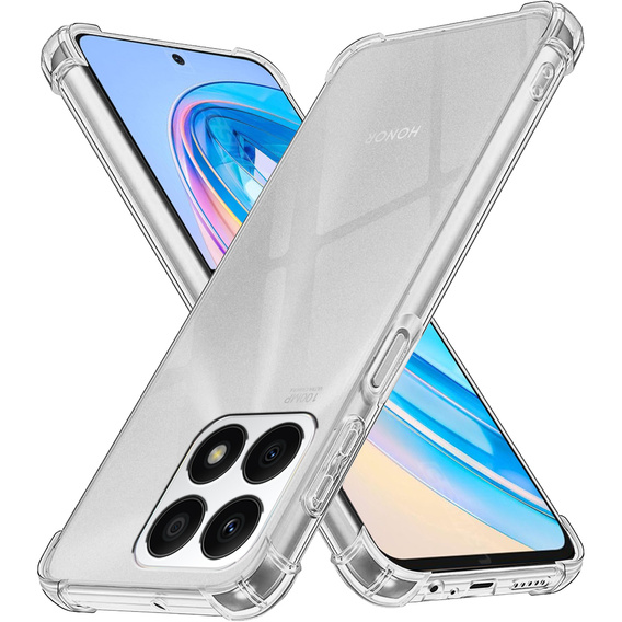 Obal na mobil pre Honor X8a 4G, Dropproof, priehľadné