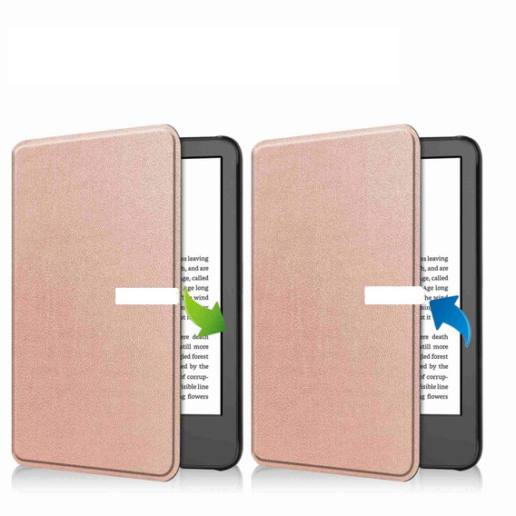 Puzdro pre Kindle 11, Smartcase, ružové rose gold