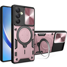 Pancierované puzdro pre Samsung Galaxy A54 5G, CamShield Slide, ružové rose gold