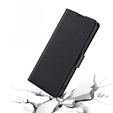 Klapkové puzdro pre Motorola Edge 30 Neo 5G, Wallet Thin Magnet, čierne