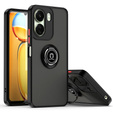 Puzdro pre Xiaomi Redmi 13C / Poco C65, Frosted Ring, čierne