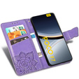 Klapkové puzdro pre Xiaomi Poco F7, Butterfly, fialové