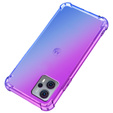 Puzdro pre Motorola Moto G23 / G13 4G, Gradient Dropproof, Fialová / modrá