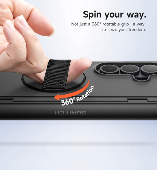 Puzdro Suritch s 360° stojanom a integrovanou ochranou displeja pre Samsung Galaxy Z Fold7