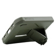 Pancierované puzdro pre Samsung Galaxy Z Flip 4 5G, Dexnor Clip Holder, zelený
