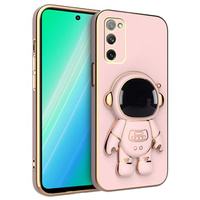 Obal na mobil pre Samsung Galaxy S20 FE, Astronaut, ružové rose gold