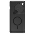 Pancierované puzdro Nillkin pre OnePlus 12 5G, CamShield Prop, pre Magsafe, čierne