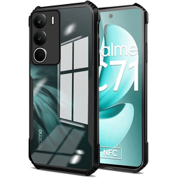 Obal na mobil pre Realme C71, AntiDrop Hybrid, čierne