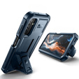 Obrnené puzdro pre Samsung Galaxy A25 5G, Dexnor Full Body (Two Frames), tmavomodré