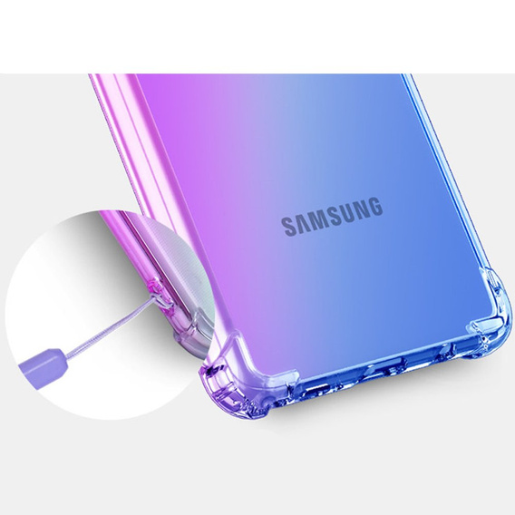 Puzdro pre Samsung Galaxy A22 5G, Gradient Dropproof, modré