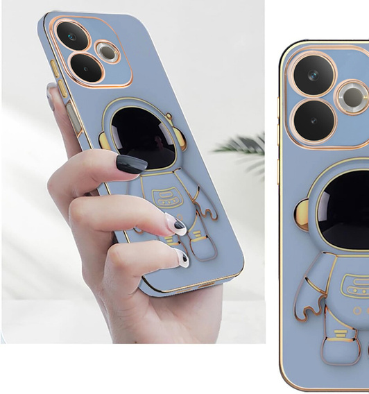 Obal na mobil pre Oppo A5 Pro 5G, Astronaut, modré