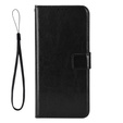 Klapkové puzdro pre OnePlus Nord 5, Crazy Horse Wallet, čierne