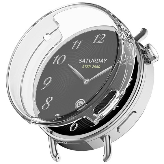 Puzdro 2 v 1 s ochrannou fóliou na displej pre hodinky Xiaomi Watch S4 41 mm