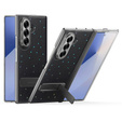 Puzdro Dux Ducis Stex so stojanom a tvrdeným sklom pre Samsung Galaxy Z Fold7 5G