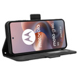 Klapkové puzdro pre Motorola Moto G86 5G, Card Slot, čierne