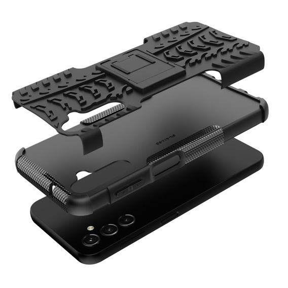 Obal na mobil pre Samsung Galaxy A14 4G/5G, Tire Armor, čierne