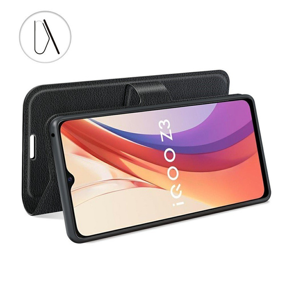 Flipové puzdro pre Vivo Y52 5G / Y72 5G, Split Leather, modré
