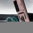 Obal na mobil pre Samsung Galaxy S24 Ultra, CamShield Slide, ružové rose gold