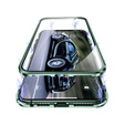 Puzdro pre iPhone 11 Pro, Magnetic Dual Glass, zelený