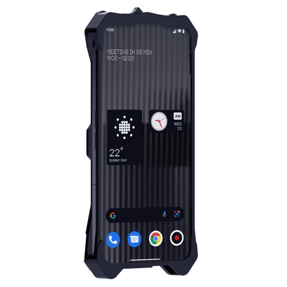 Pancierované puzdro pre Nothing Phone (1) 5G, Aluminum Alloy, čierne
