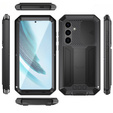 Obrnené puzdro pre Samsung Galaxy S25+ Plus, R-JUST, čierne