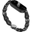 Kobieca bransoleta do Xiaomi Smart Band 10 / 9 / 8, Czarna