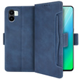 Klapkové puzdro pre Xiaomi Redmi A1 4G / A2 4G, Card Slot, modré