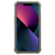 Obrnené puzdro pre iPhone 13 / 14, Dexnor Full Body, zelený